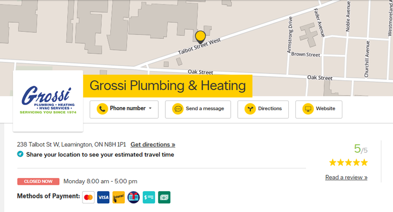 Local Reviews for Plumbing SEO
